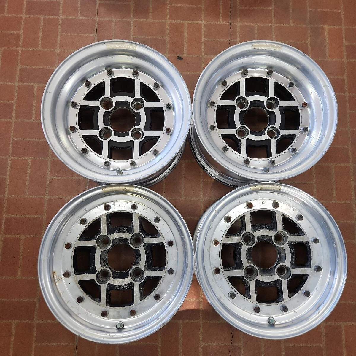 JDM Deep rim old car Enkei ENKEI Fortress Four 13 inches 6J+15 7J+5 4H No Tires