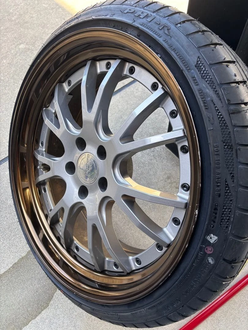 JDM 20-inch Gnosis Work Wheels 4Book No Tires - Image 6