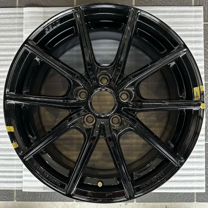 JDM AME Aluminum Wheels Zain EK Black 177.0J 42mm 5-114.3mm 4-Pack | A No Tires