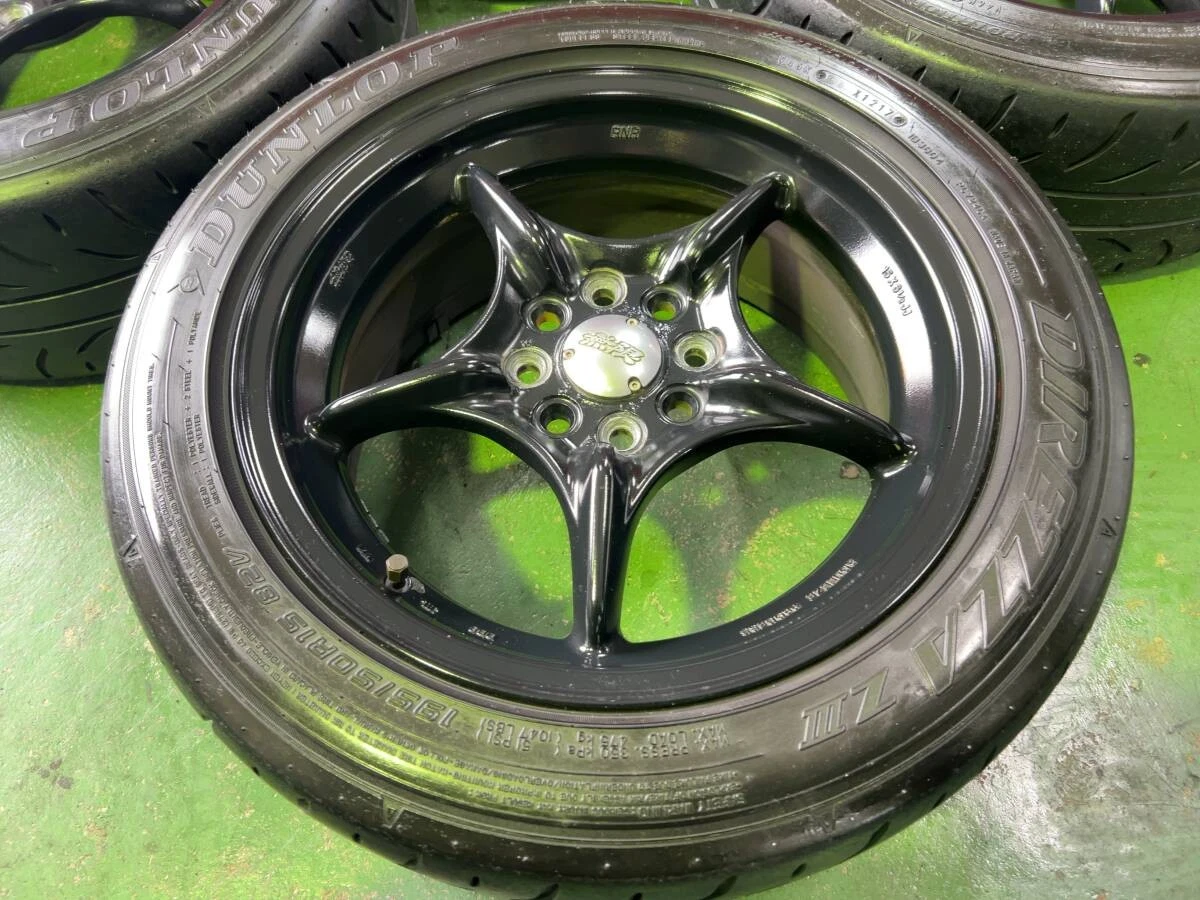 JDM DEEPSRACING Nothing Limited Mugen RNR 156.5J +45 PCD100 DIREZZA ZI No Tires - Image 5