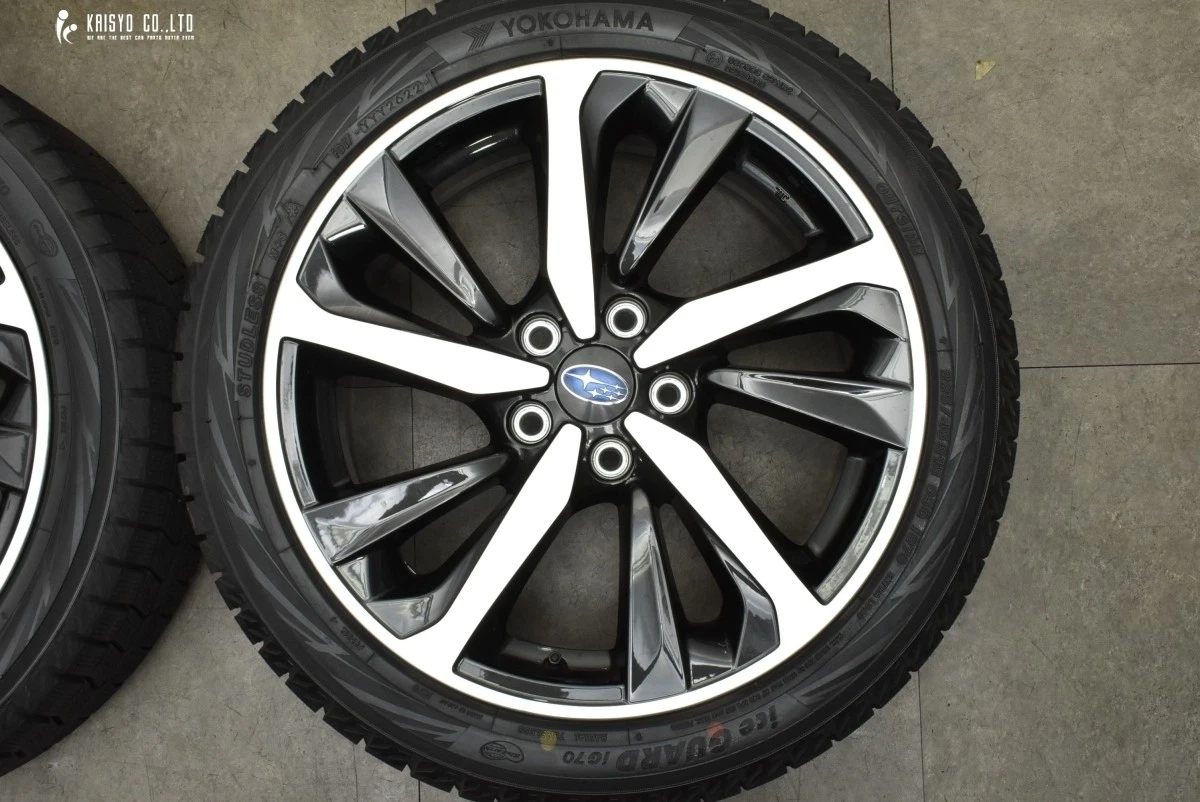 JDM Sharpened Groove Subaru Levorg VN OEM 18-inch 7.5J +55 PCD114.3 Yo No Tires - Image 4