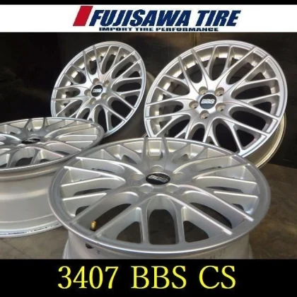 JDM 3407 ABBS CS17x7.0J 5-Hole 100 +484Book BBS No Tires