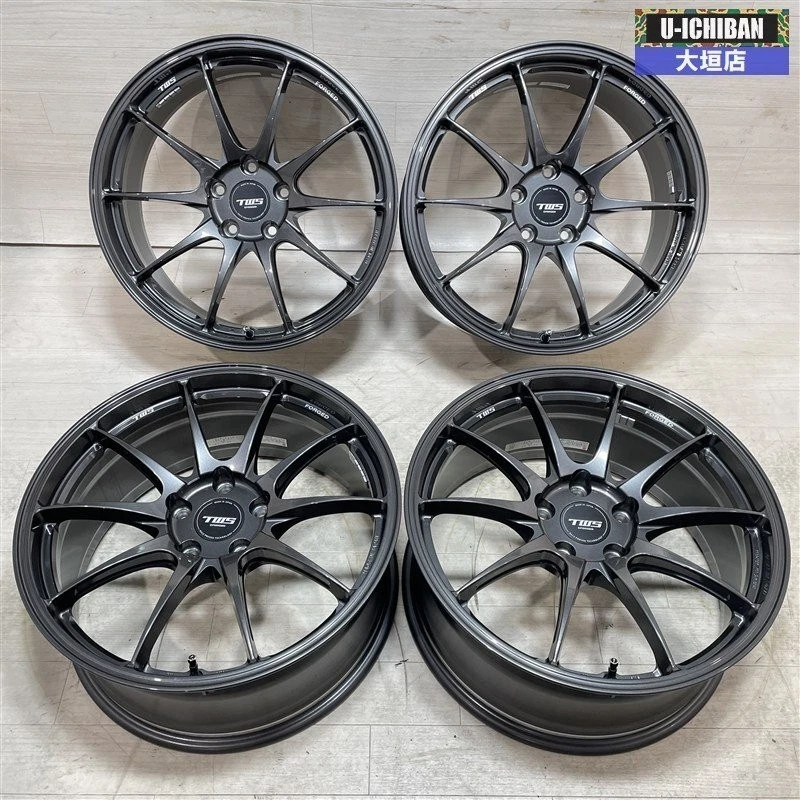JDM Forging TWS Motor Sports RS317 8.5-19+35 5H120 19 Wheel Set of 4 C No Tires