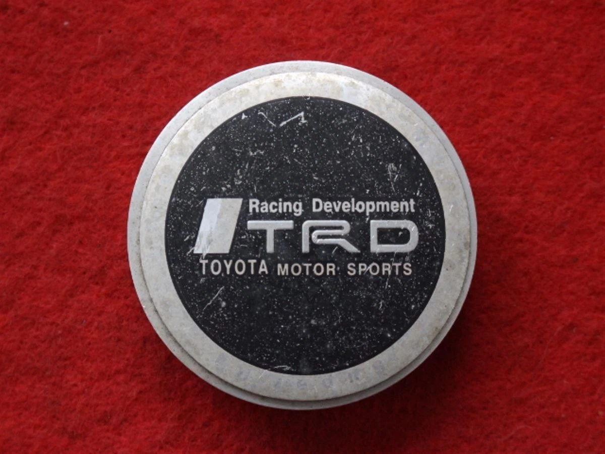 JDM 2 Racing Development TRD Genuine Used Wheel Center Caps Center Cov No Tires - Image 4