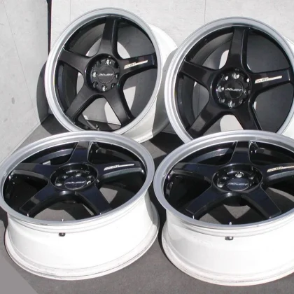 JDM The original 1881 Motor Sport 7.5J +42 wheels for the bB Civic Roa No Tires