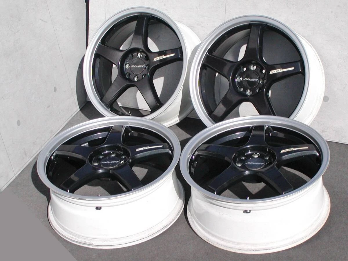JDM The original 1881 Motor Sport 7.5J +42 wheels for the bB Civic Roa No Tires