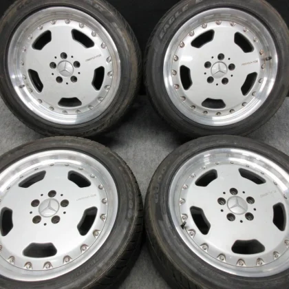 JDM Out-of-print imported Mercedes-Benz AMG W140 S-Class genuine BBS 1 No Tires