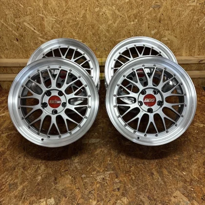 JDM Rare BBS forged LM wheels 18x8J+40/9J+42 114.3mm/5-lug for Mark II No Tires