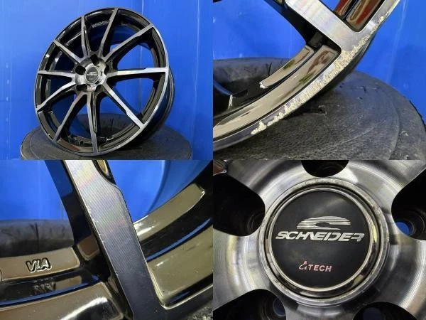 JDM Skyline/Fairlady Z 4Book 18 aluminum wheels 5H PCD114.3 summer tir No Tires - Image 9