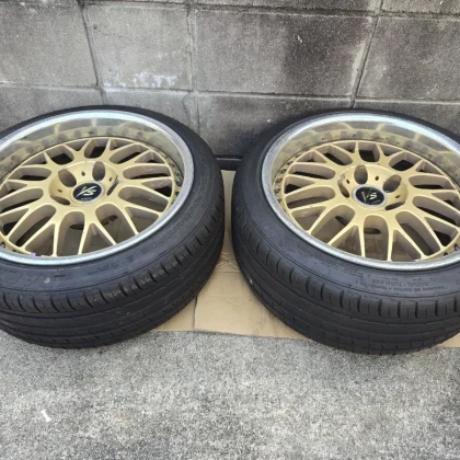 JDM Work VS-XX 8.5J +28 5h 114.3 215/40/r17 deep rims 2012 model with No Tires