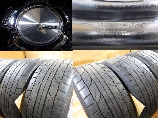 JDM Deep-rim WORK Lanvec LD1 wheels with 4Book 5H-114.3 209J+35 245/40 No Tires - Image 7