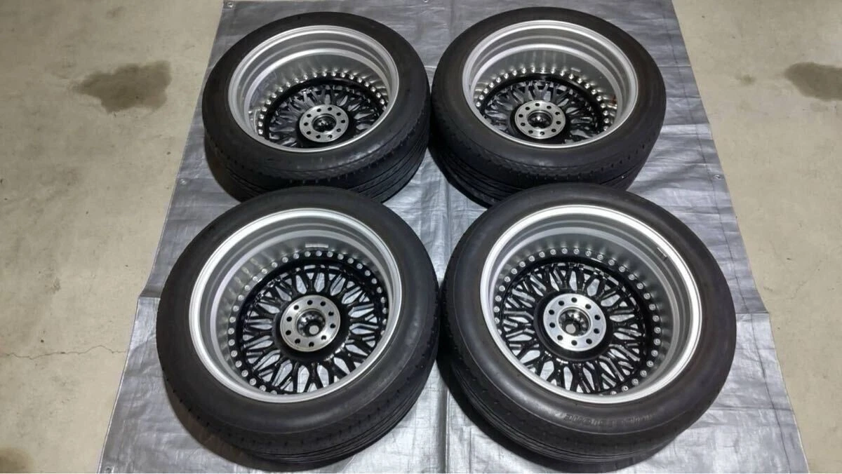 JDM Wheels: SSR Professor Mesh Under 18-inch +49. Tires: Bridgestone L No Tires - Image 2