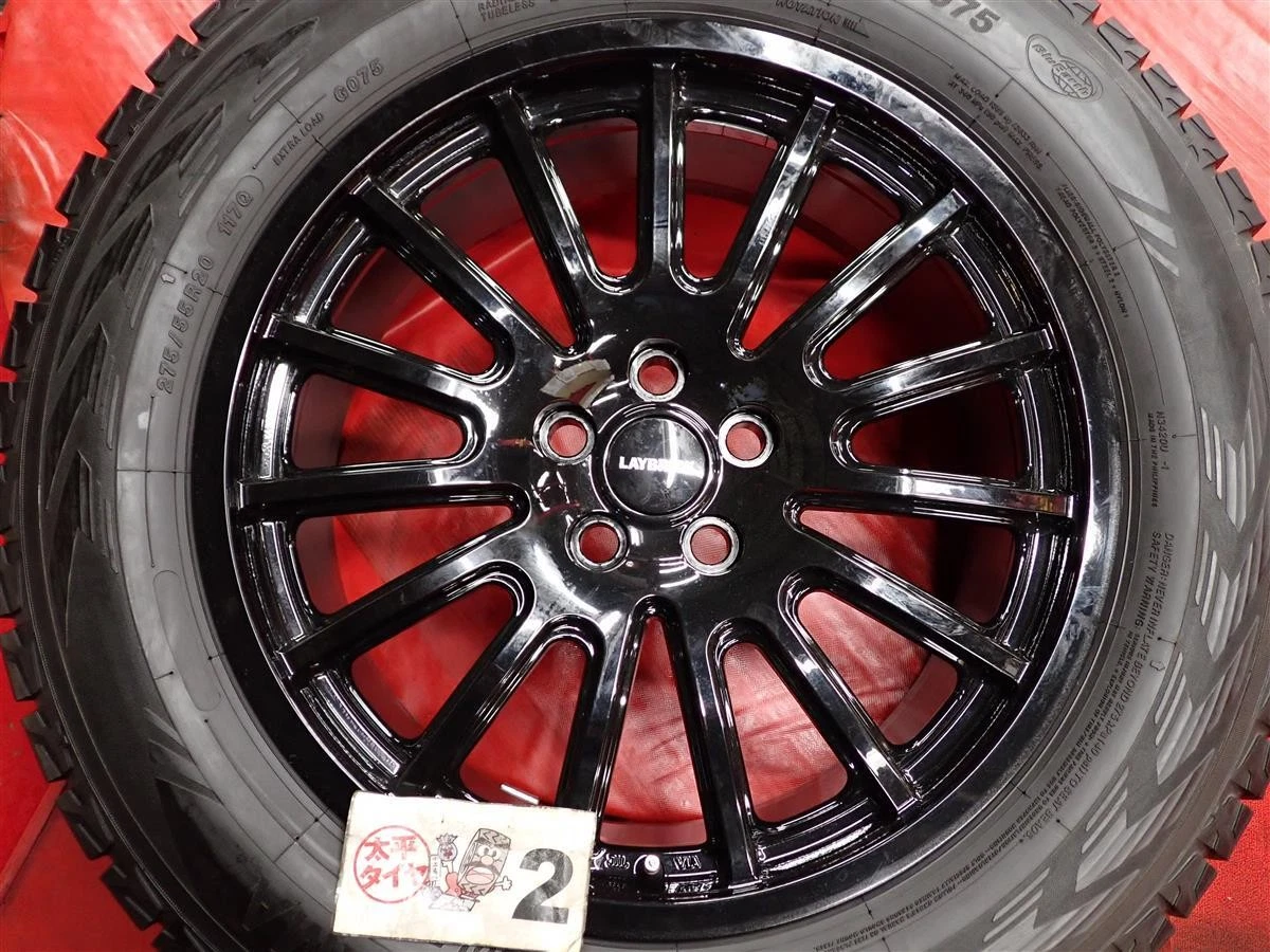 JDM Yokohama IceGuard G075 275/55R20 117Q 15-spoke tires 8.5J +38 PCD1 No Tires - Image 6