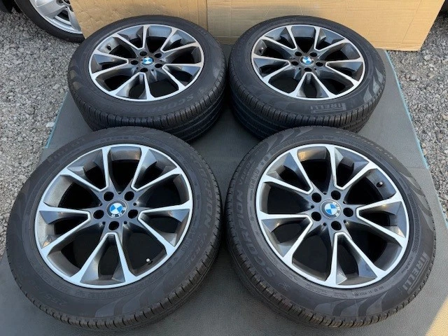 JDM BMW X5 X3 F25 E70 F15 19-inch tires and rims styling 449 6853955 9 No Tires - Image 4