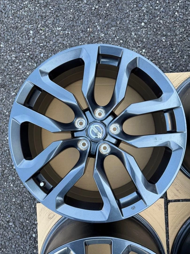 JDM Z34 18Dark Gray 5-Spoke Wheels No Tires - Image 7