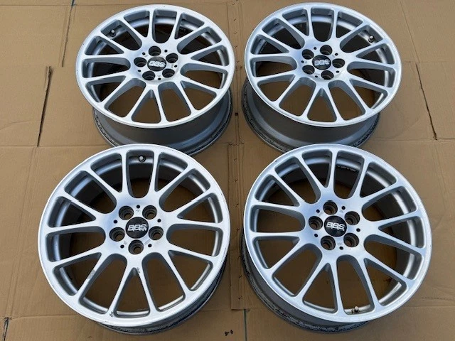 JDM BBS Genuine 17-inch Aluminum Wheel Set 4Book 7J +50 PCD100 BBS No Tires - Image 8
