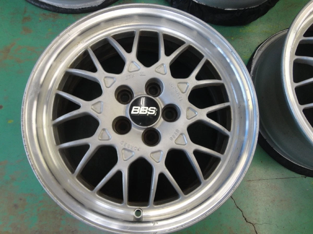 JDM 43032Subaru Genuine BBS forging 6.5JX16 100/5H +55 Impreza Legacy No Tires - Image 2