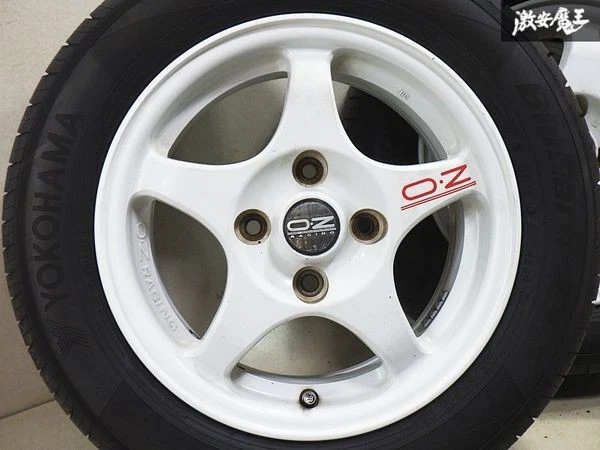JDM OZ Racing Genuine ENKEI CE9A Wheels for Lancer Evolution III 15x6+ No Tires - Image 2