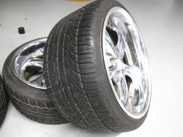 JDM Size: Deep rim WORK VS-KF plated 9.5J+19 11J+26 PCD114.3 5-hole 19 No Tires - Image 3