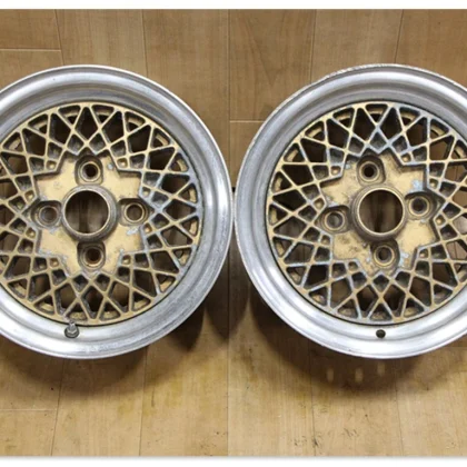 JDM B744 Deep Rim Out of Production Rare Mesh Old Car RAYS VOLK-2 VOLK No Tires
