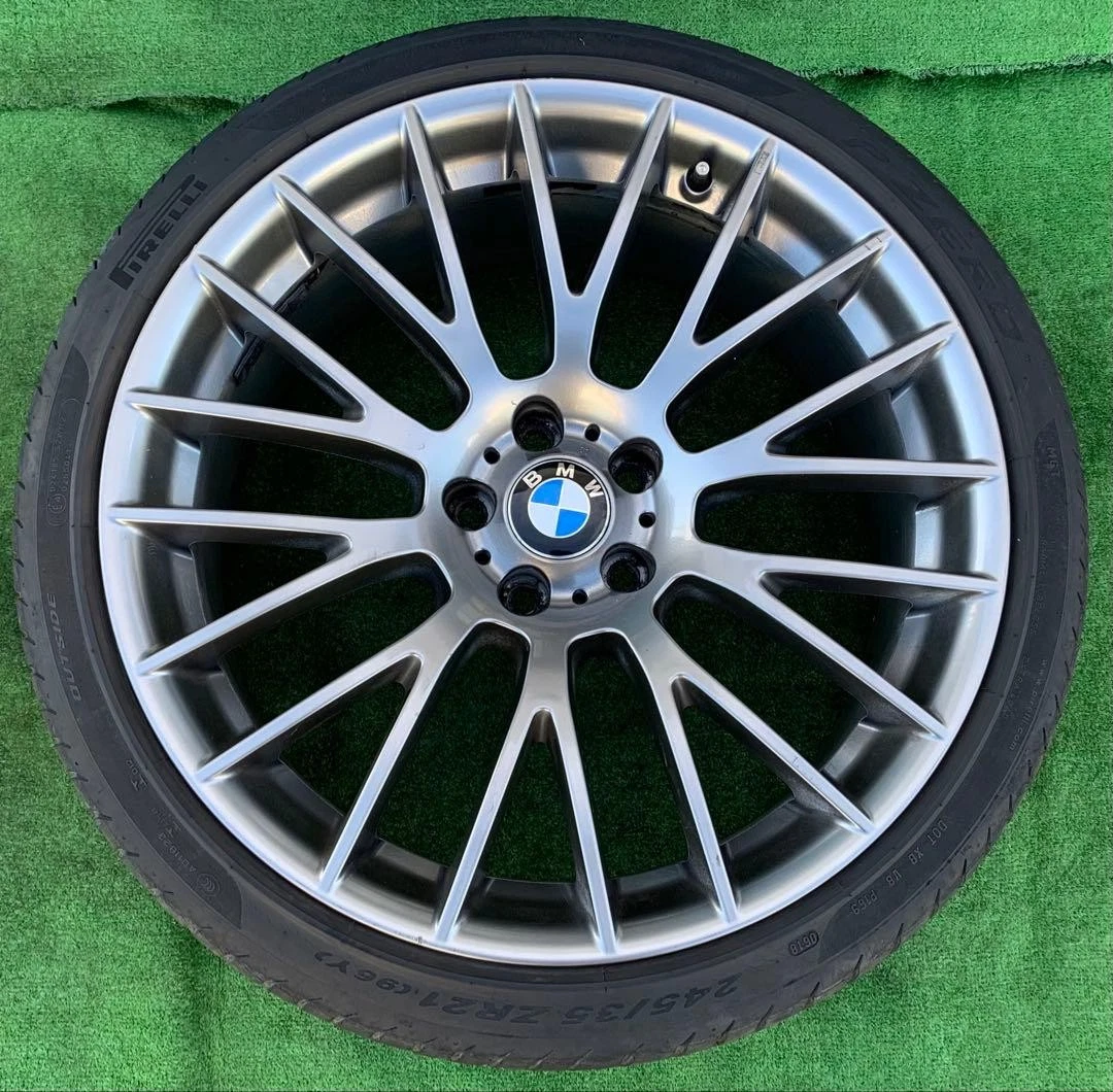 JDM BMW genuine 21-inch 10J/8.5J OFF +41/+25 PCD120 No Tires - Image 4