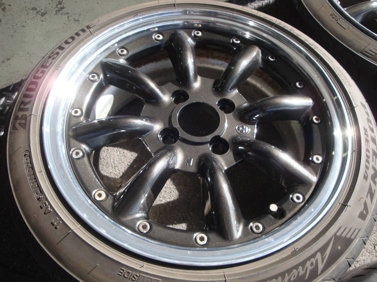 JDM Perfect for light trucks and kei cars Watanabe RS-8 15-inch alumin No Tires - Image 5