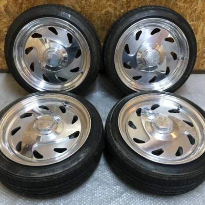 JDM Rare BOYDS 157J Billet Aluminum Wheels PCD100 4x4 for Honda Civic No Tires