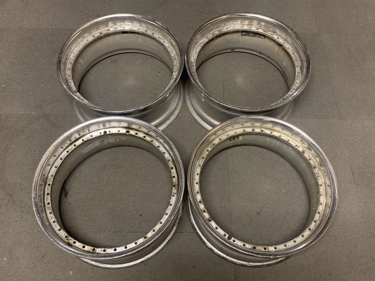 JDM Abflug Gran Revolfe Prism Abflug Rebar Side Outer Rim and Inner Ri No Tires