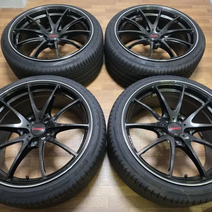 JDM 199.5J +45 PCD114.3 RAYS G25 WRX STI VAB VAG S4 GRB GVB GRF GVF GD No Tires