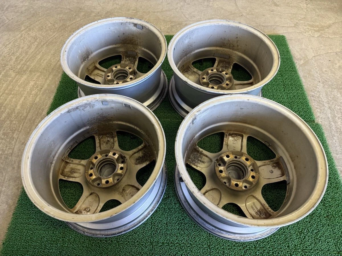 JDM Aftermarket NEVE F1 Supra wheels for Civic R32 GT-R etc. 16-inch 8 No Tires - Image 8