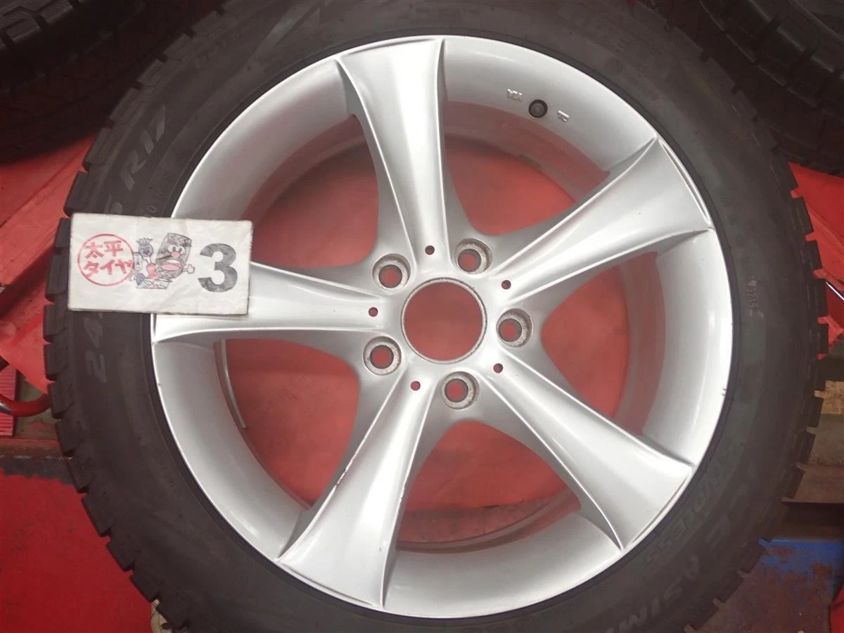 JDM BMW 4-pack: Pirelli Ice Asymmetrico tires front and rear 225/45R17 No Tires - Image 7