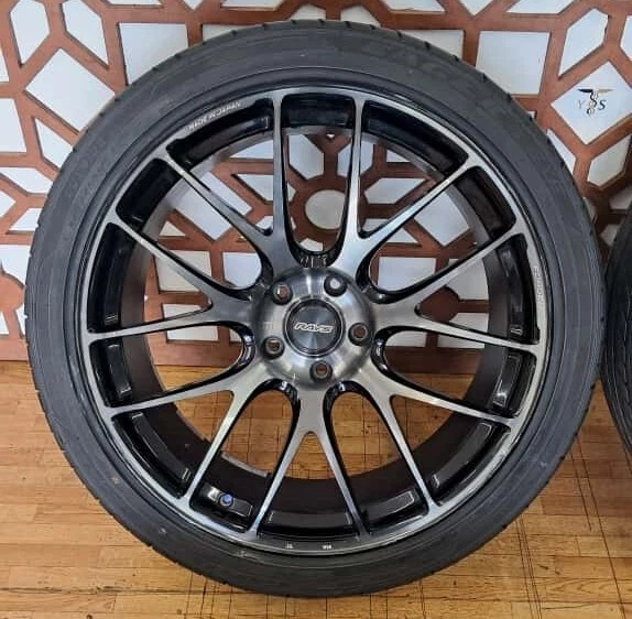 JDM RAYS VOLKRACING G27-PM FORGED 20x9.5J+30 9.5J+38 245/40R20 PCD114. No Tires - Image 2
