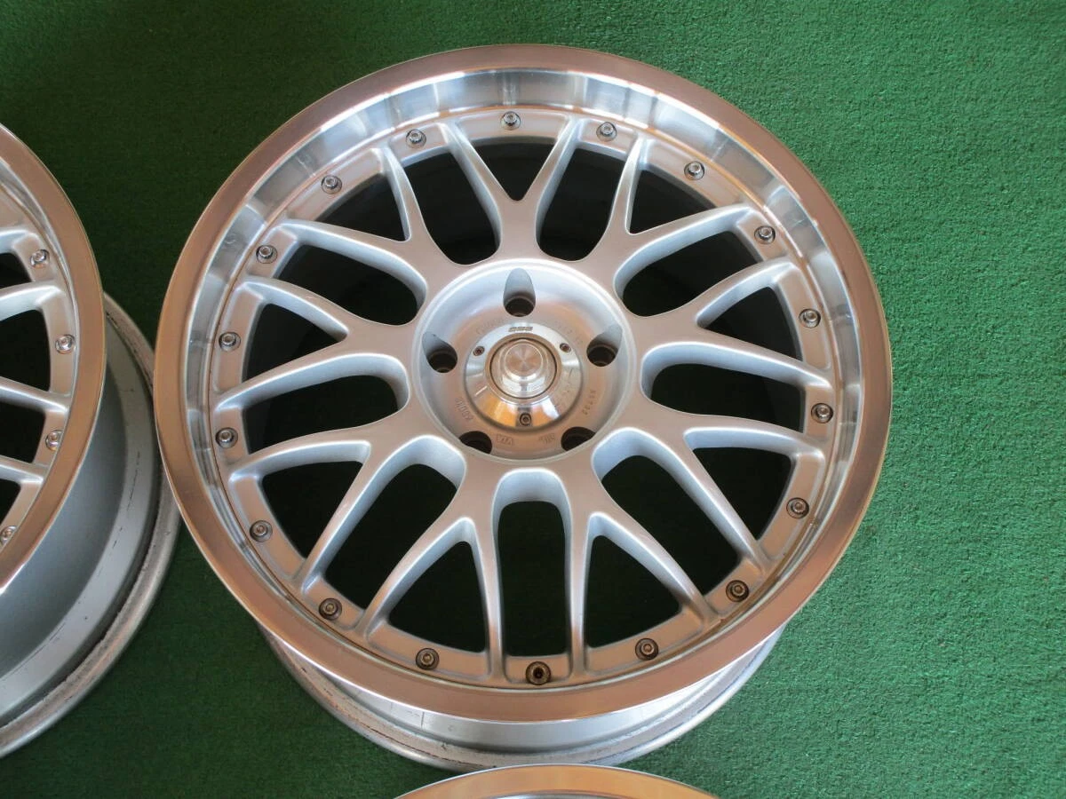JDM Rare BBS RS Stern 8J 9J 4Book Forging Celsior Crown for Aristo Cha No Tires - Image 4