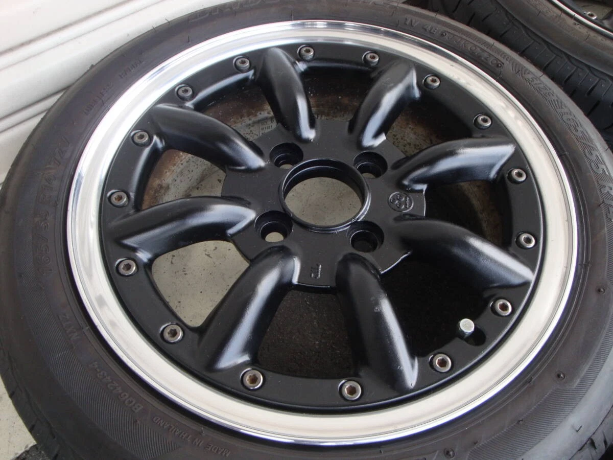 JDM Perfect for light trucks and kei cars SSR Watanabe RS-8 14-inch al No Tires - Image 5