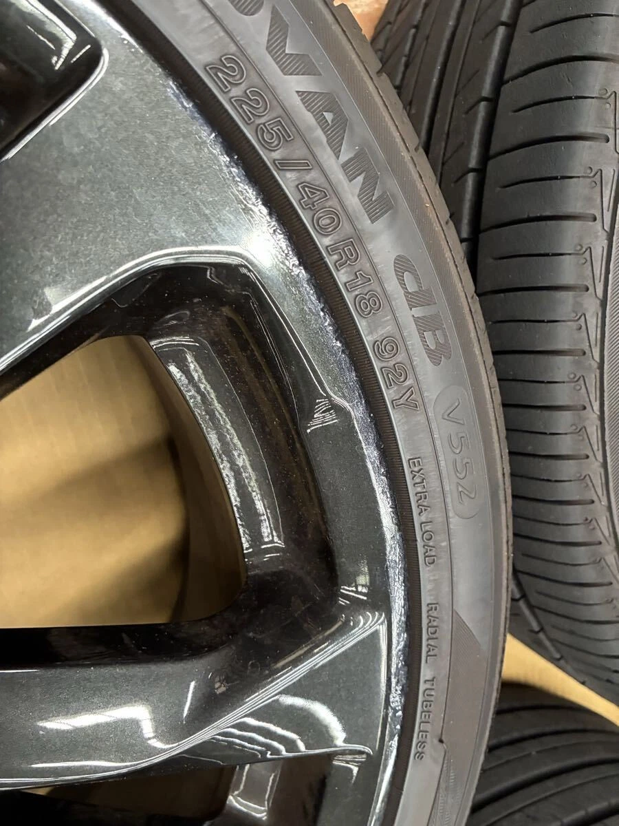 JDM Subaru Impreza Sports STI Sports genuine 18 tire and wheel No Tires - Image 9