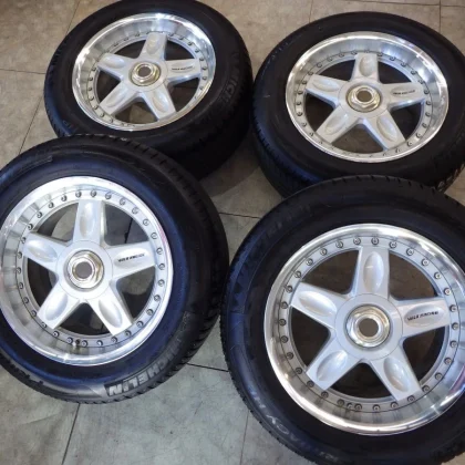JDM M Out-of-print RAYS Volk Racing C-VPRO 16 5H114.3 8J+37 Michelin 2 No Tires