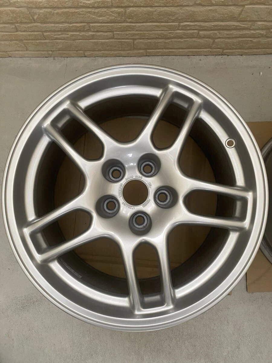 JDM BNCR33 R33 Skyline Genuine Wheel 2-Piece Set Nissan No Tires - Image 5