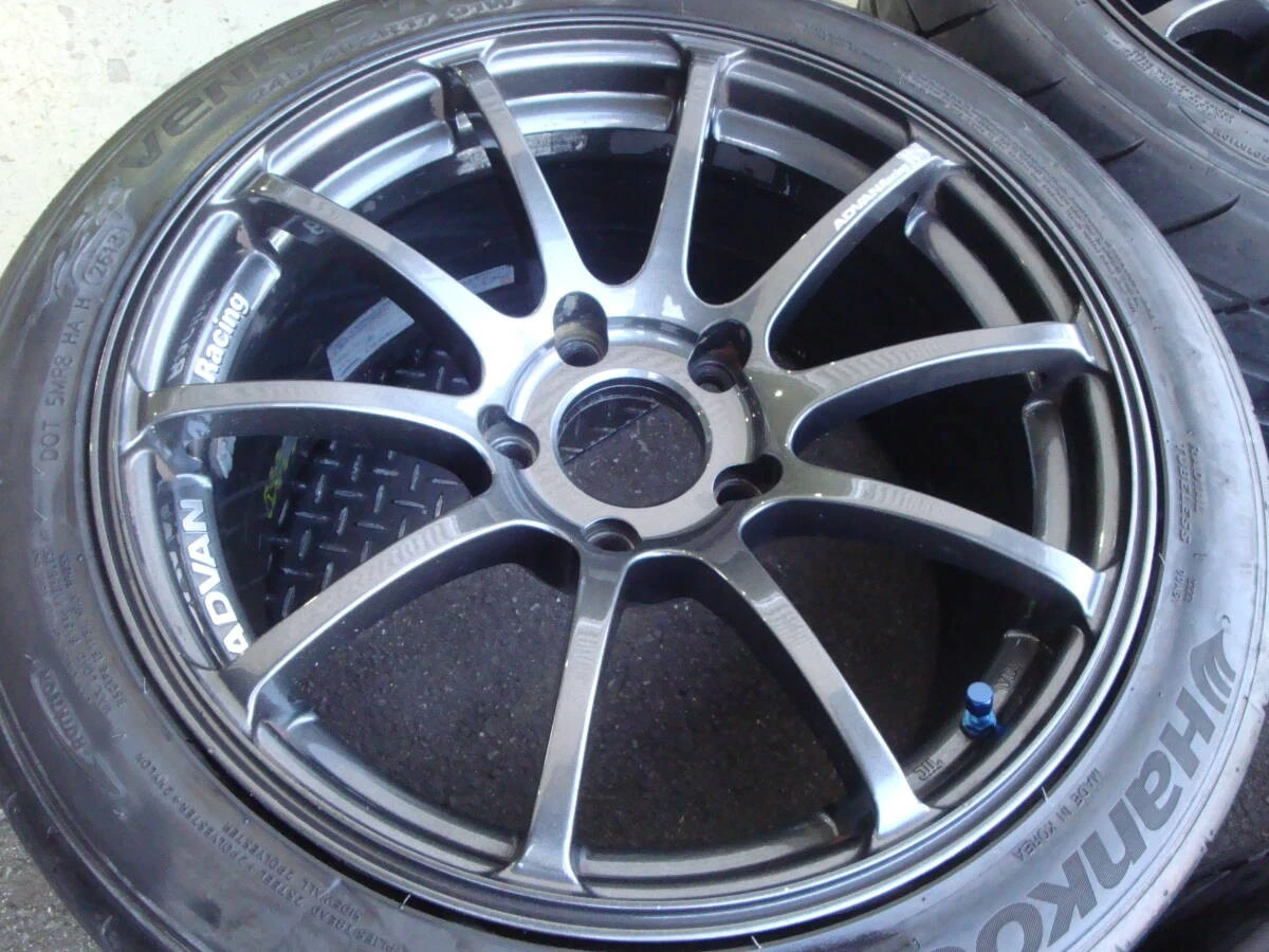 JDM For BMW ADVAN Racing RS 17-inch aluminum wheels + Hancock Ventus R No Tires - Image 5