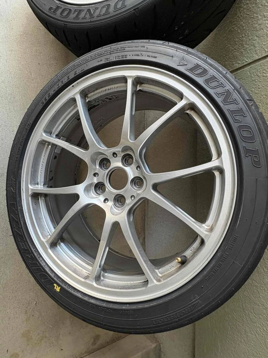 JDM TWS T-66F 188J +44 5-lug PCD100 Direzza Z3 235/40R18 tires for 86/ No Tires - Image 4