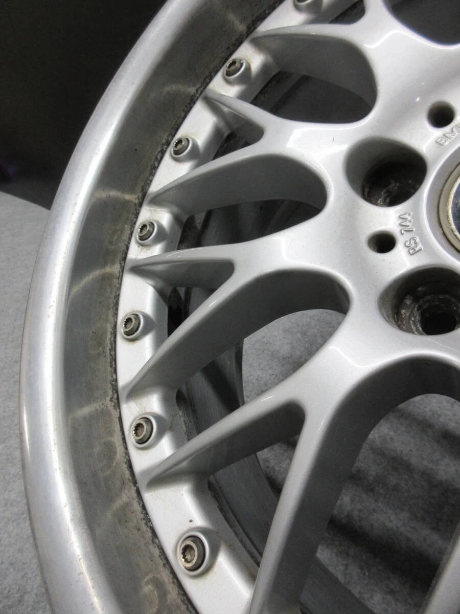 JDM Imported rare BMW genuine Black Spoke Composite II wheels made by No Tires - Image 8