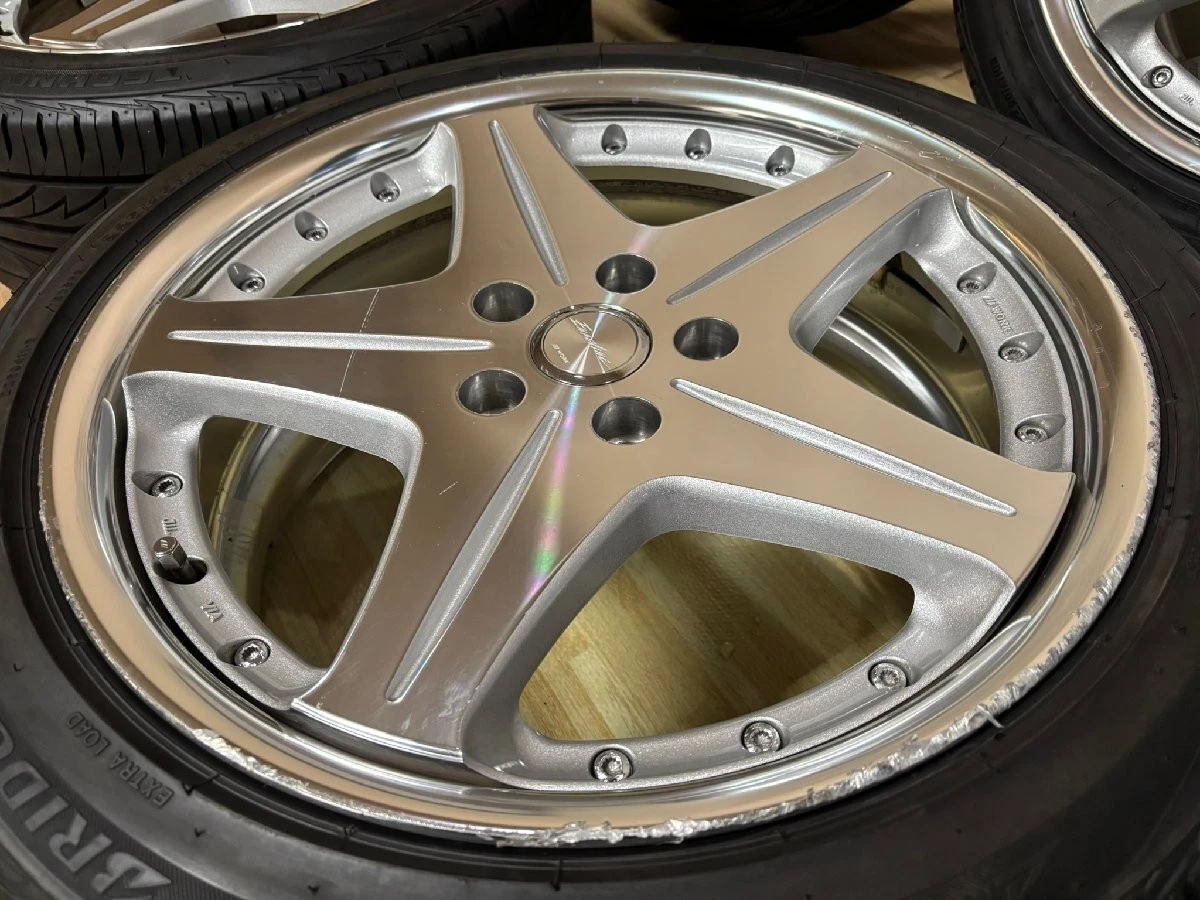 JDM Rare WORK Euroline SL 5x114.3 8J+50 Deep Tread 2023 225/45R18 Brid No Tires - Image 6