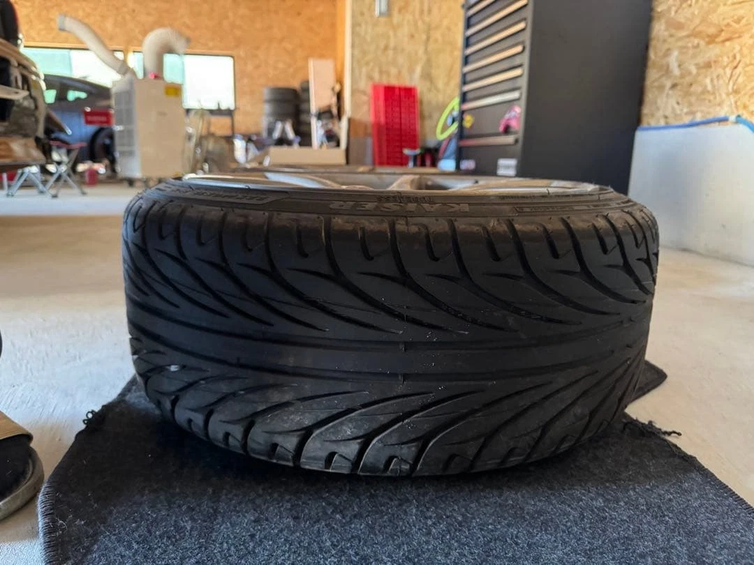 JDM BNR34 GTR genuine wheels Doriketsu No Tires - Image 4