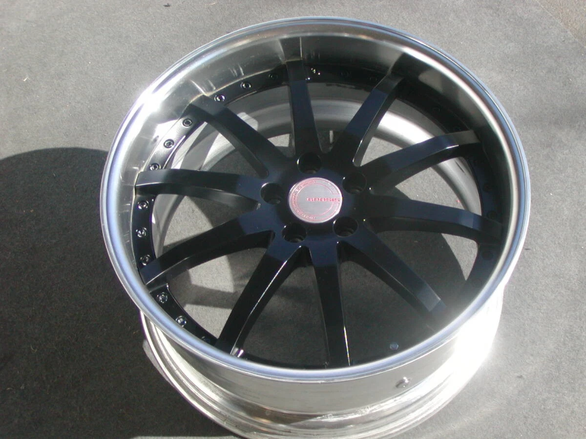 JDM Deep rims different front and rear inch sizes WORK Gnosis GS1 8.5J No Tires - Image 3