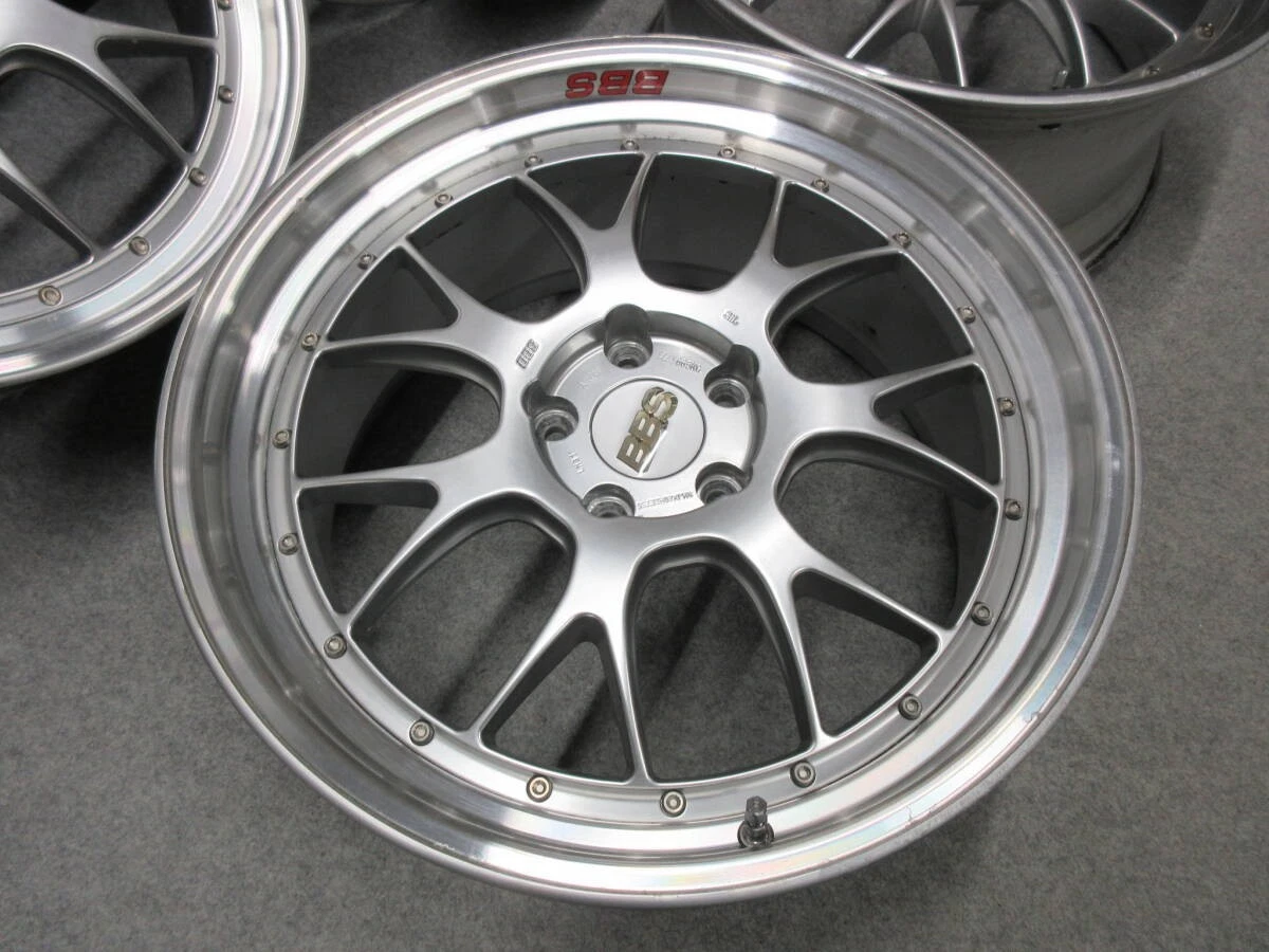 JDM BBS LM-R DSK 20E90 E91 E92 F10 F11 E85 E46 E36 E60 E61 Lexus LS460 No Tires - Image 7