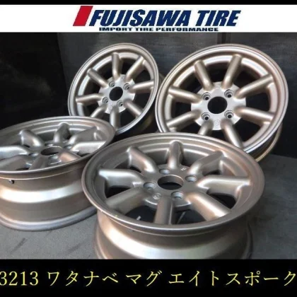 JDM 3213 A Size Actual Measurement Watanabe Eight Spoke Rare Magnesiu No Tires