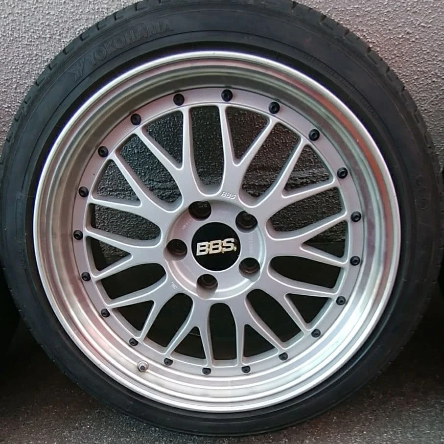JDM BBS LM Wheels No Tires - Image 3