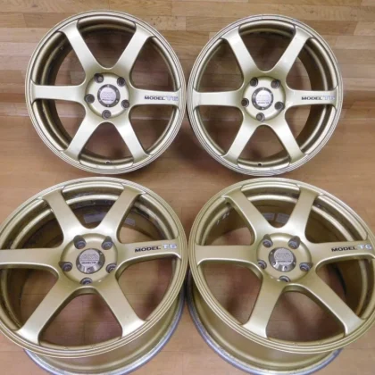 JDM 16-156Lightweight AVS MODEL T6 17in 7.5J +45 4-wheel drive for Civ No Tires