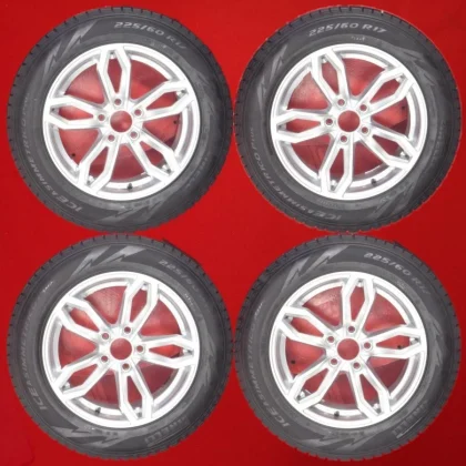 JDM BMW 4-Piece Set: Pirelli Ice Asymmetric Plus 225/60R17 99Q AGA Wel No Tires