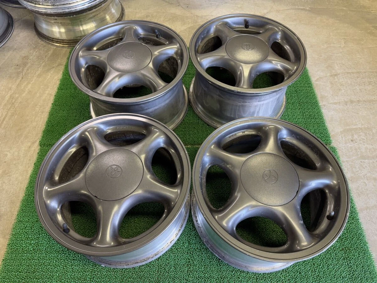 JDM Supra JZA80 Genuine 16-inch Aluminum Wheels 8/9Jx16 +50 5/114.3 Gu No Tires