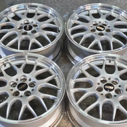 JDM Lightweight Forged BBS RG-R RG740 17-inch 7J +35 PCD98 wheels for No Tires